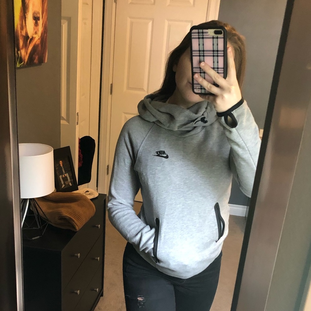 Grey Nike sweatshirt